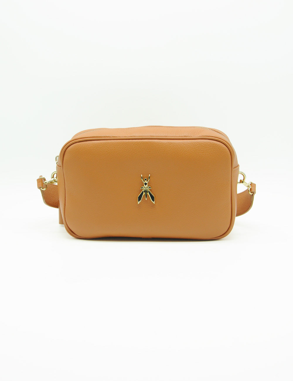 Patrizia Pepe Fly Camera Bag Summer Cuoio