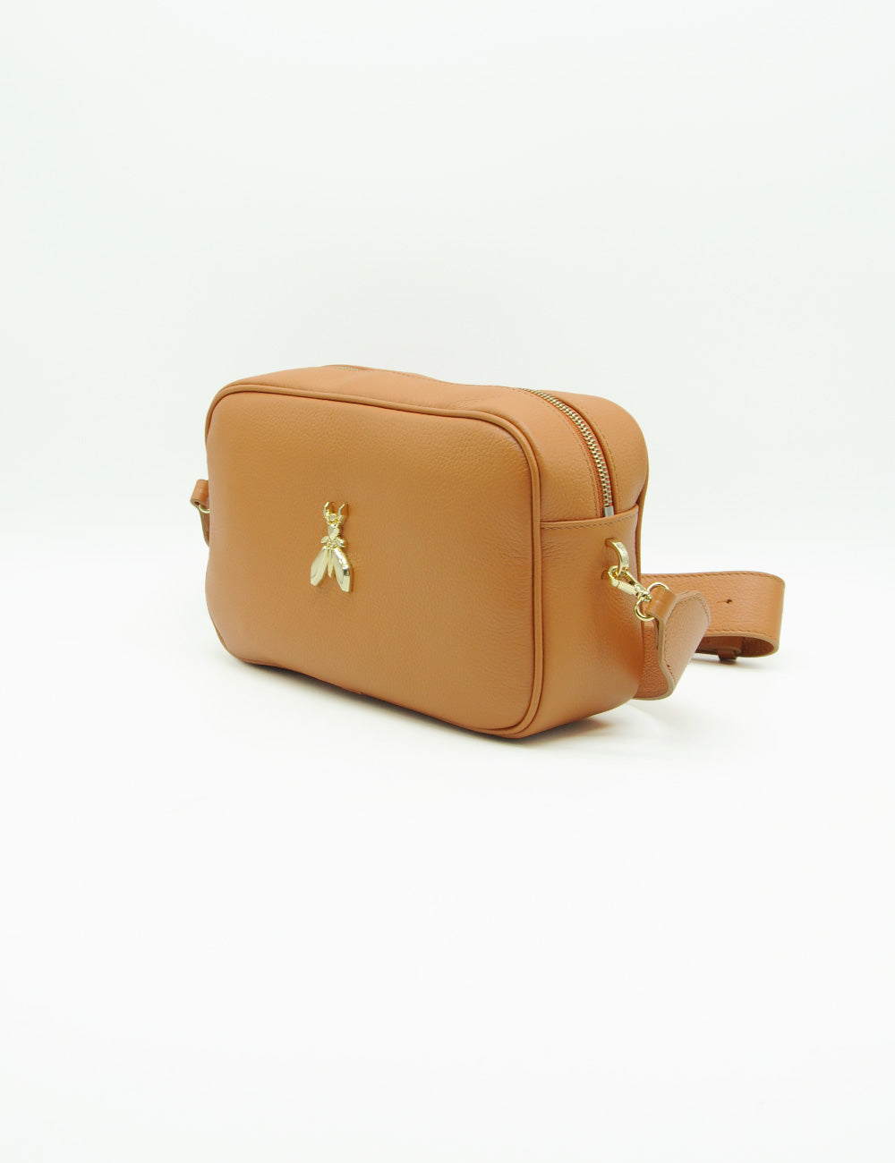 Patrizia Pepe Fly Camera Bag Summer Cuoio