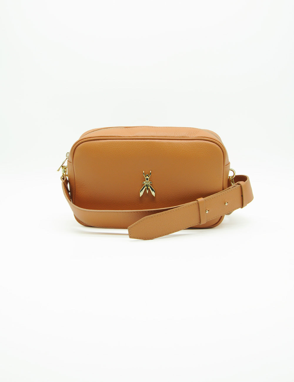 Patrizia Pepe Fly Camera Bag Summer Cuoio