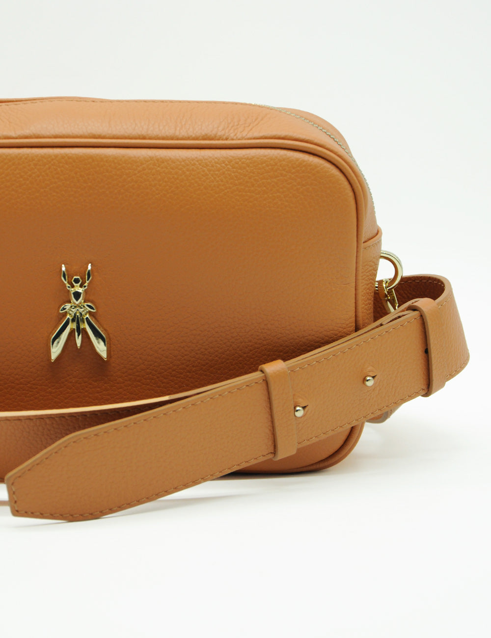 Patrizia Pepe Fly Camera Bag Summer Cuoio