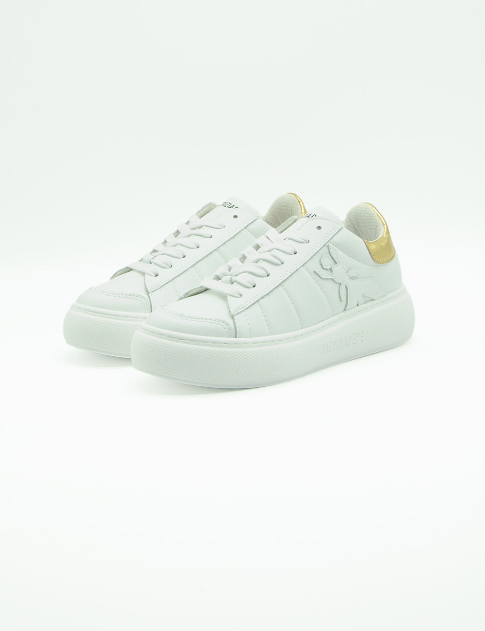 Patrizia Pepe Sneakers White Gold