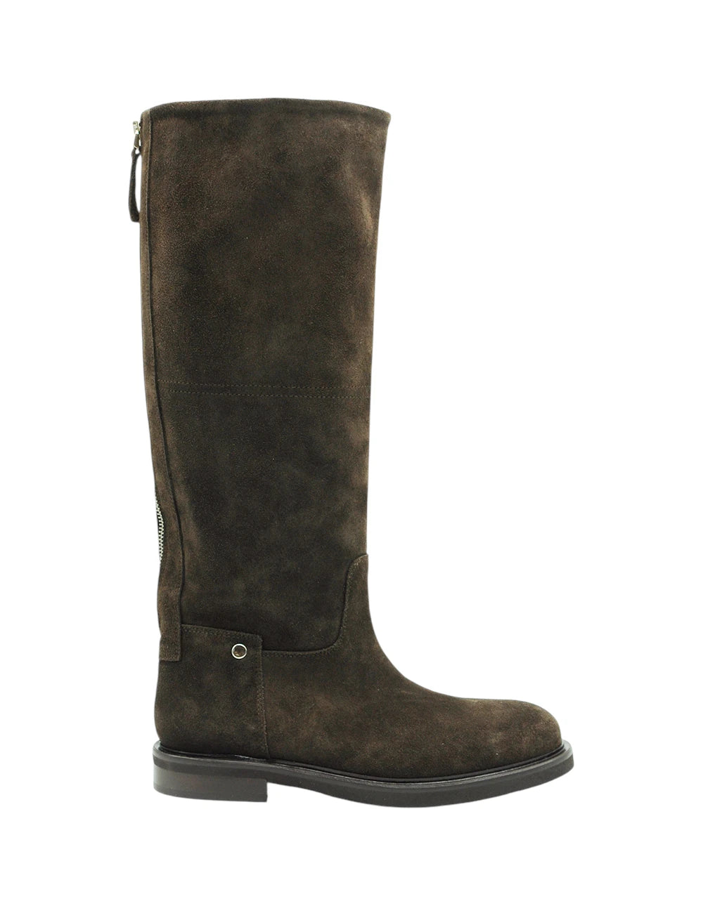 POEVE Stivale Suede Testa Moro