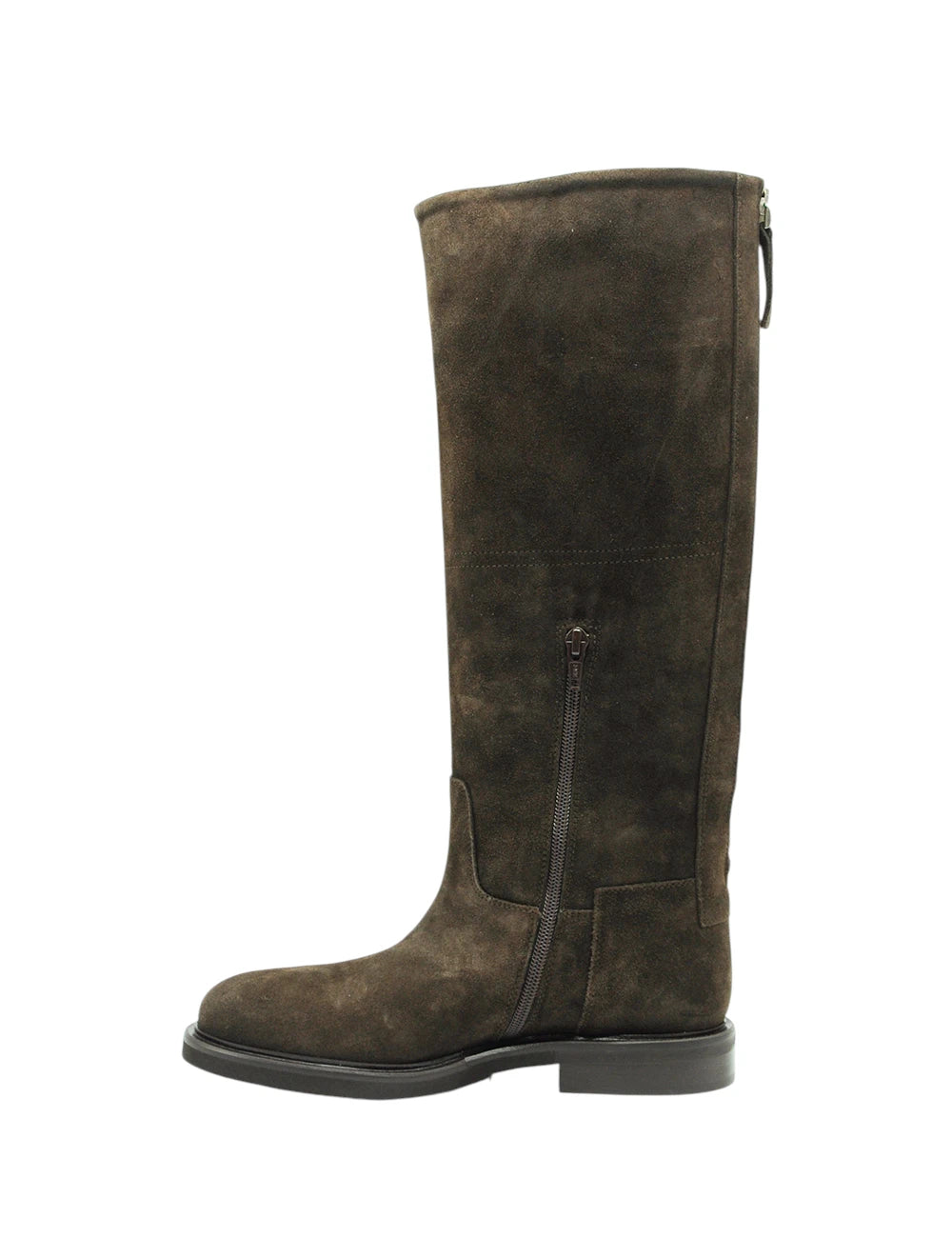 POEVE Stivale Suede Testa Moro