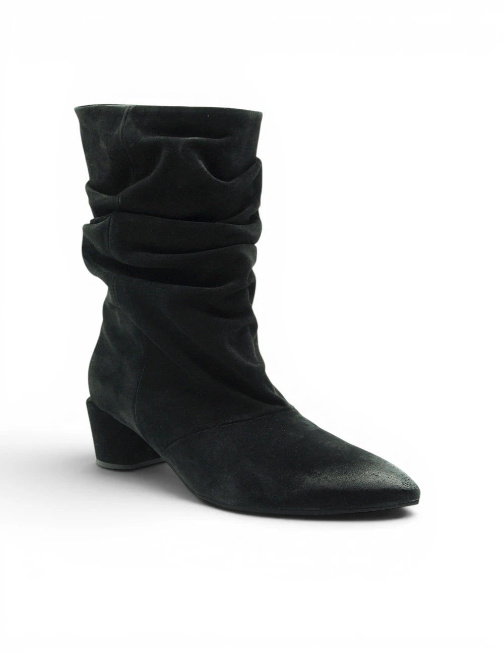 POEVE Stivaletto Suede Nero