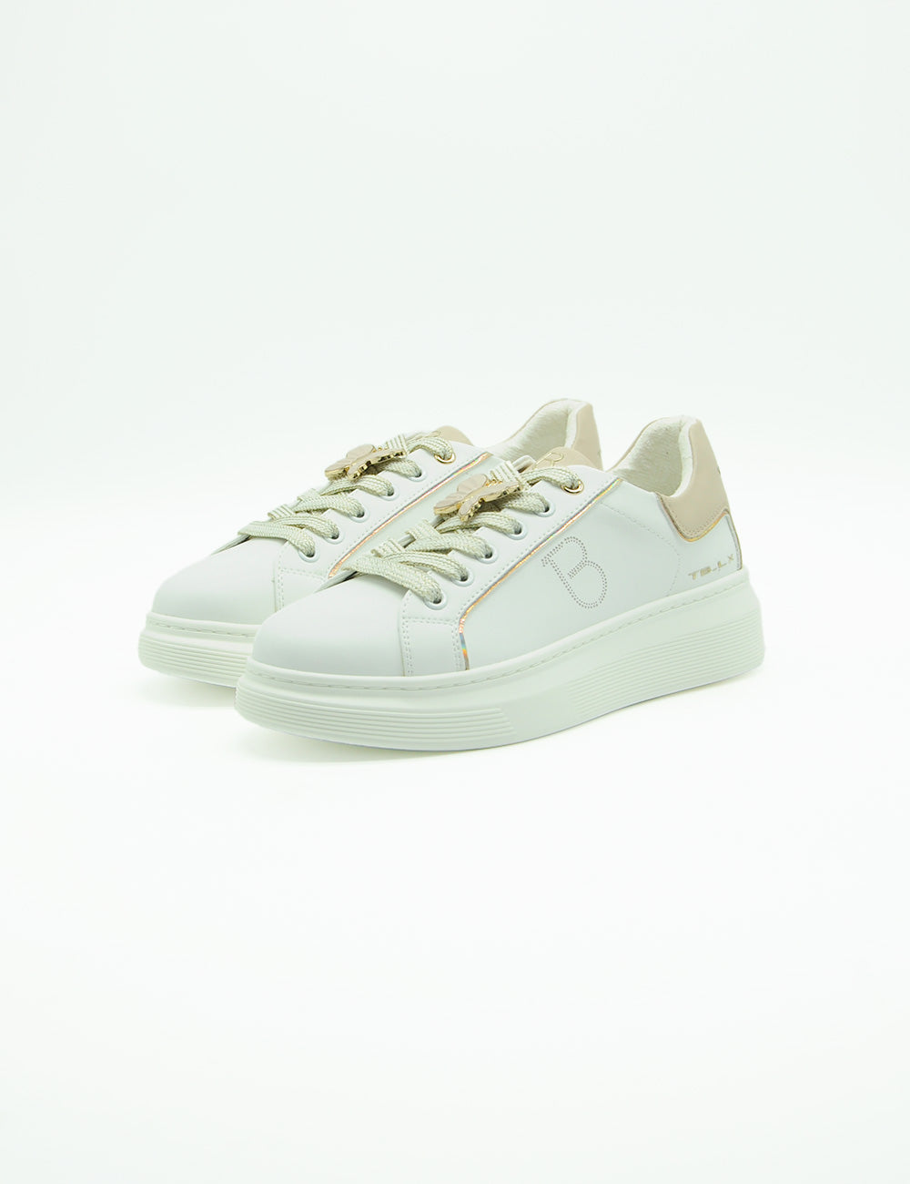 Tosca Blu Sneakers Fenice Bianca Beige