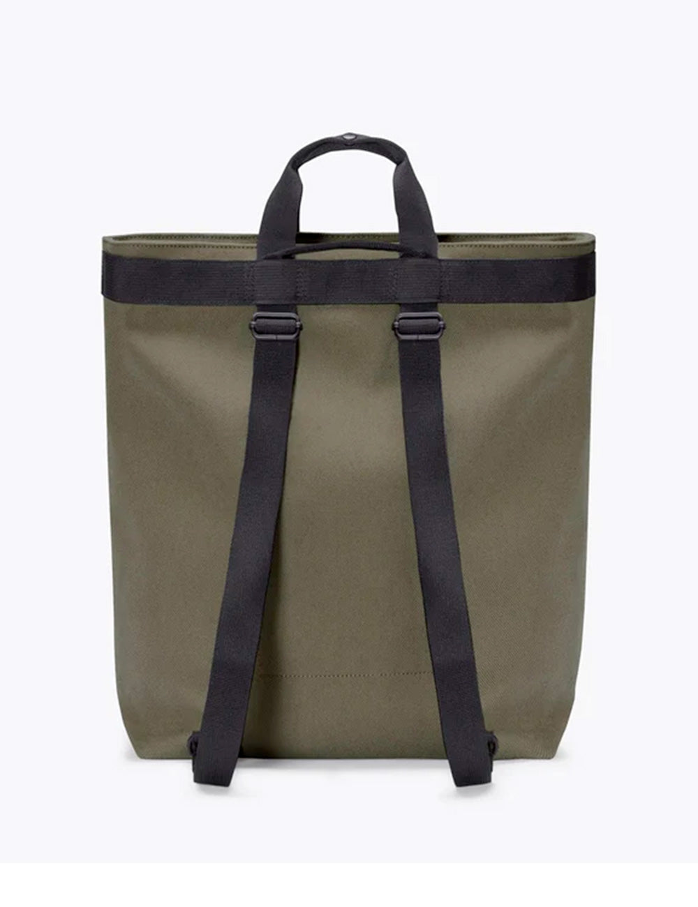 Zaino in tela olive green ucon acrobatics nolan con cinghie e manico nero in webbing