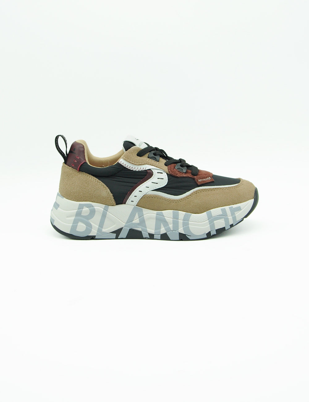 Voile Blanche Sneakers Club105 Light Brown Black