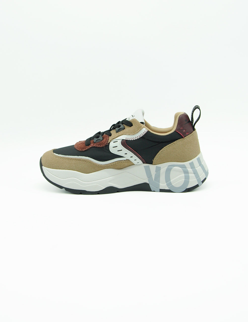 Voile Blanche Sneakers Club105 Light Brown Black