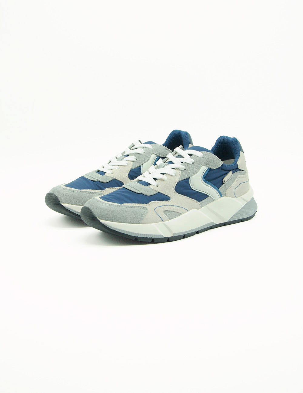 Voile Blanche Sneakers Club19 Grey Navy