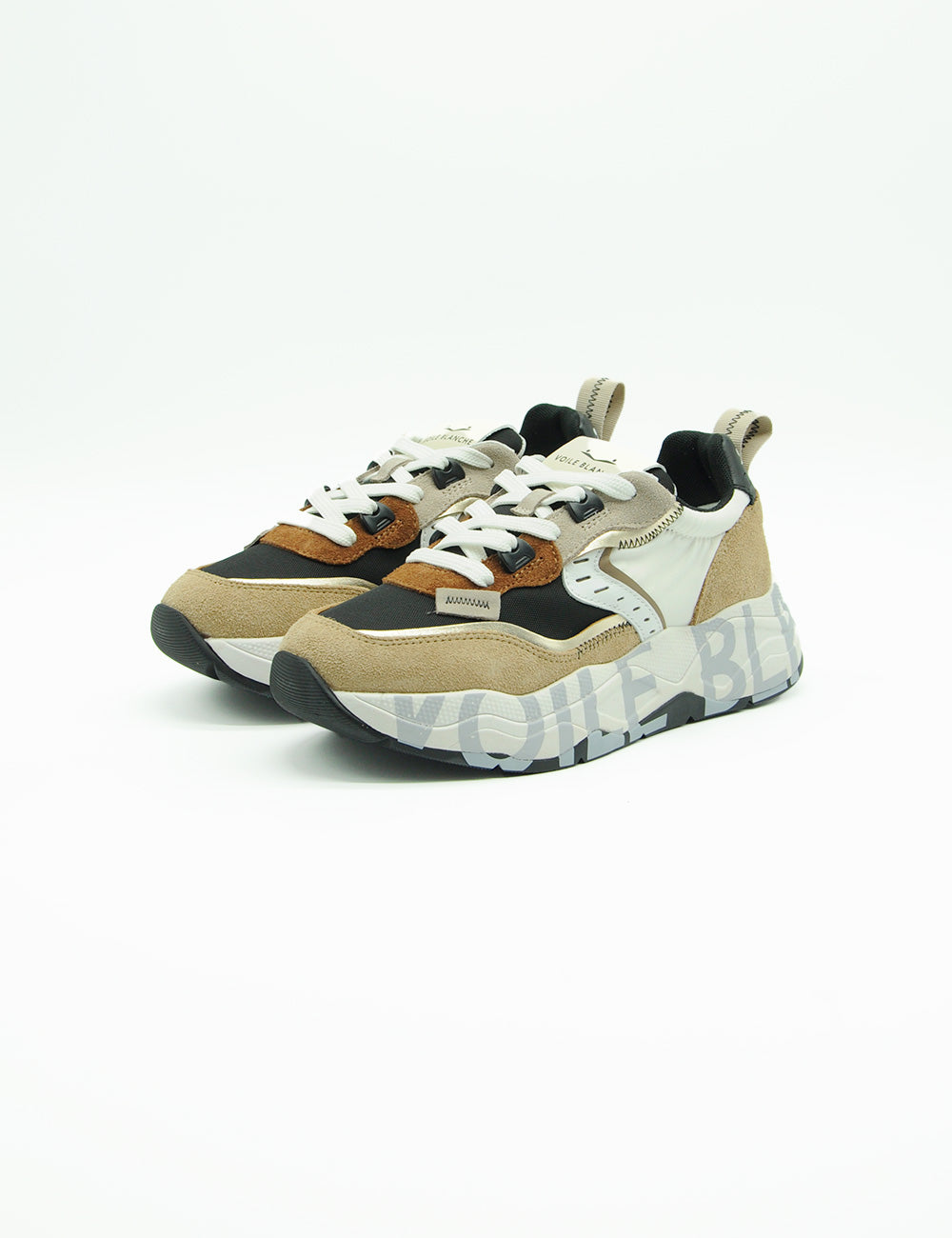 Voile Blanche Sneakers Club105 Brown Black Dove