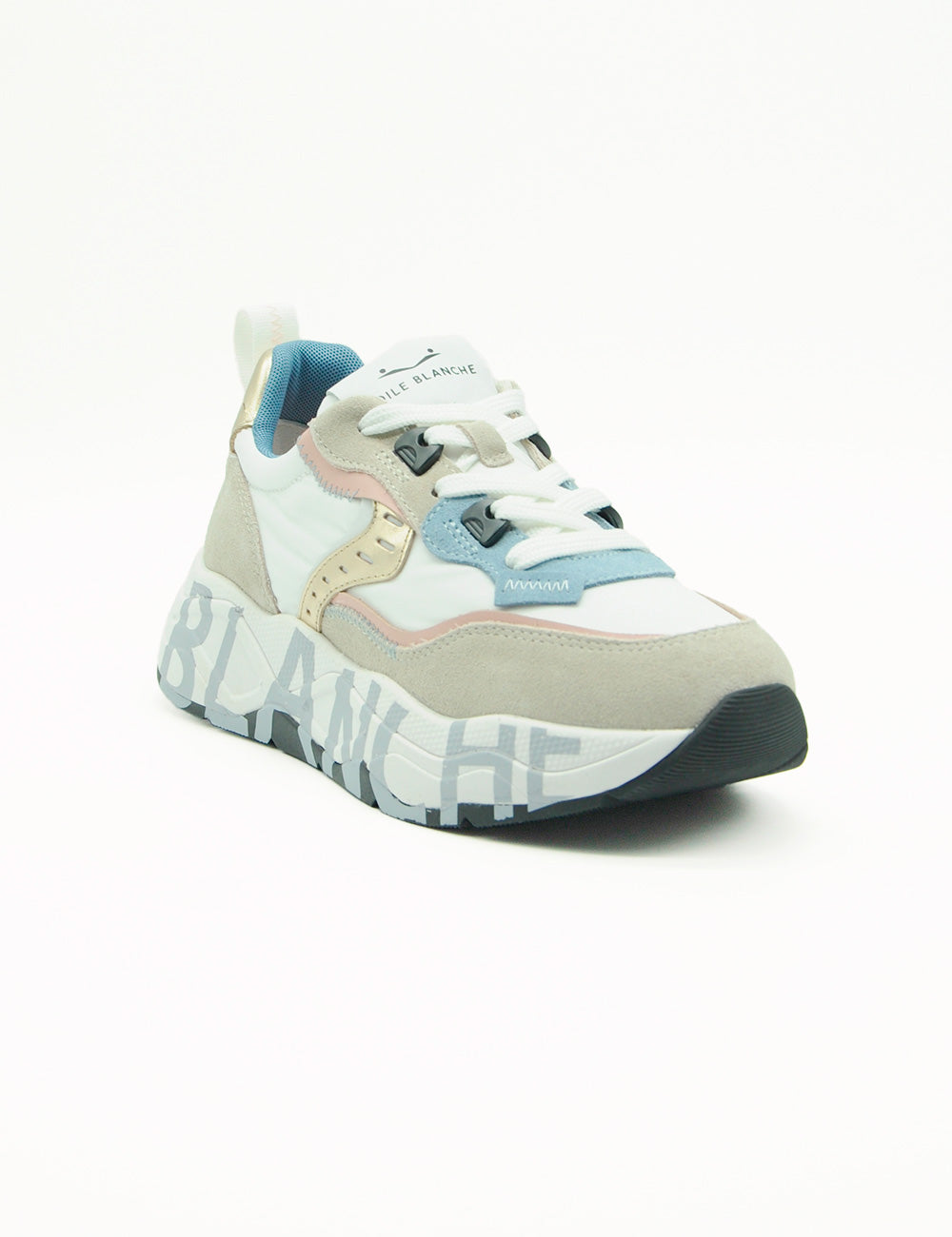 Voile Blanche Sneakers Club105 Sand Light Blue