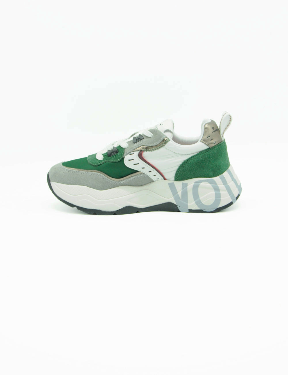 Voile Blanche Sneakers Club105 Grey Fir Green