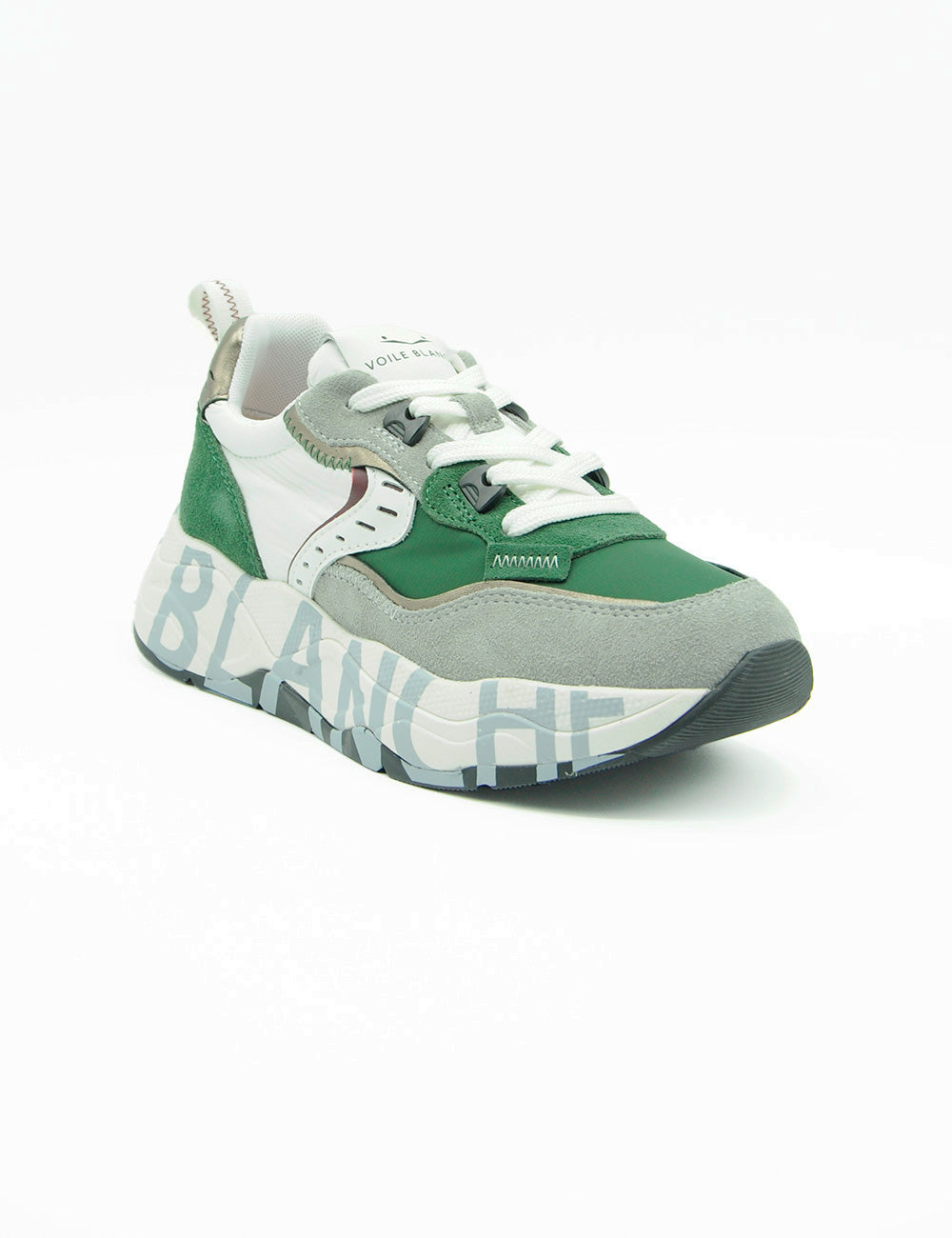 Voile Blanche Sneakers Club105 Grey Fir Green