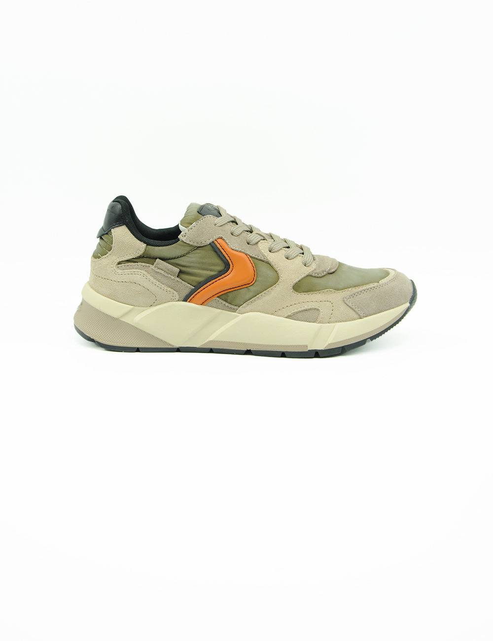 Voile Blanche Sneakers Club19 Green Light Beige