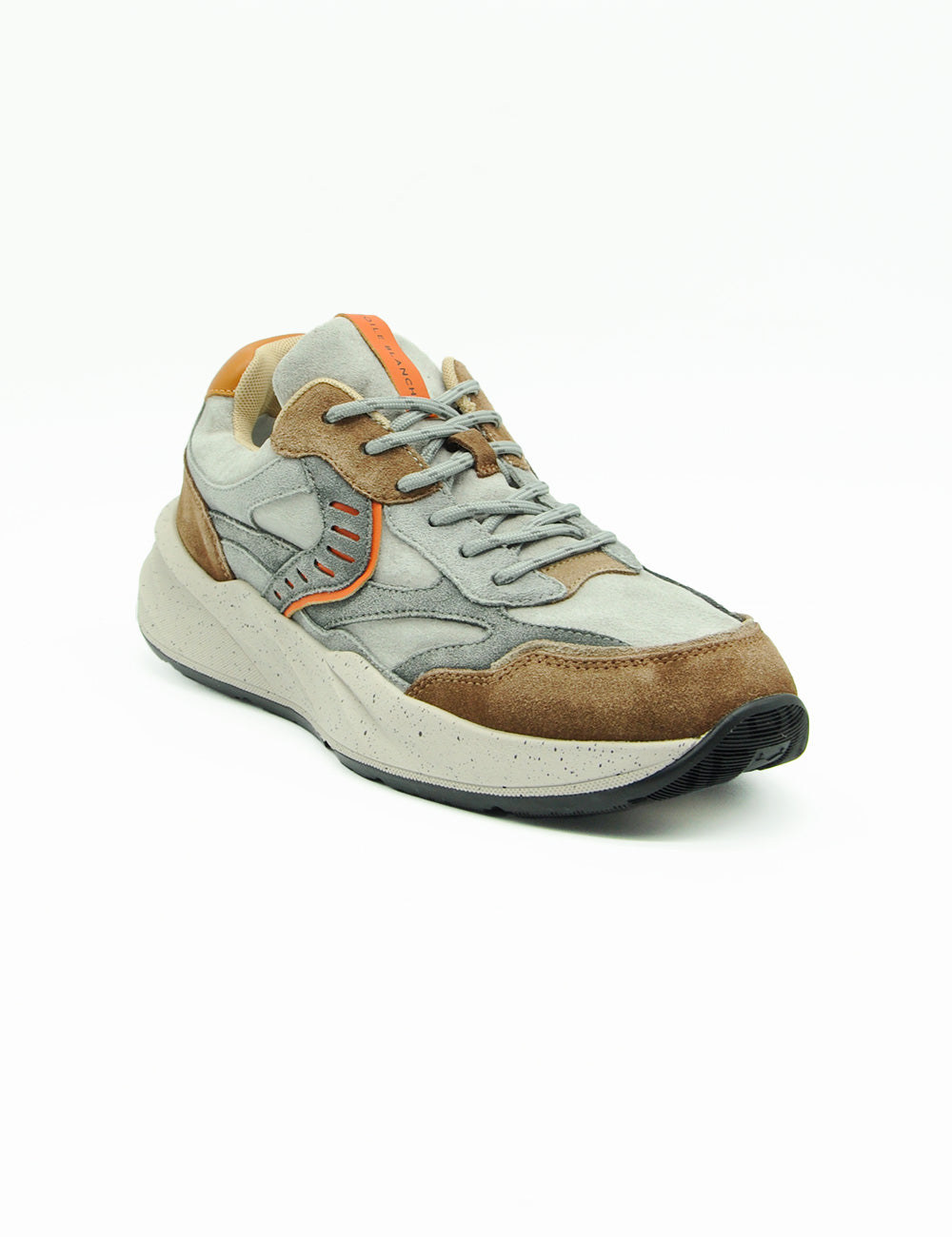Voile Blanche Sneakers Club22 Brown Grey