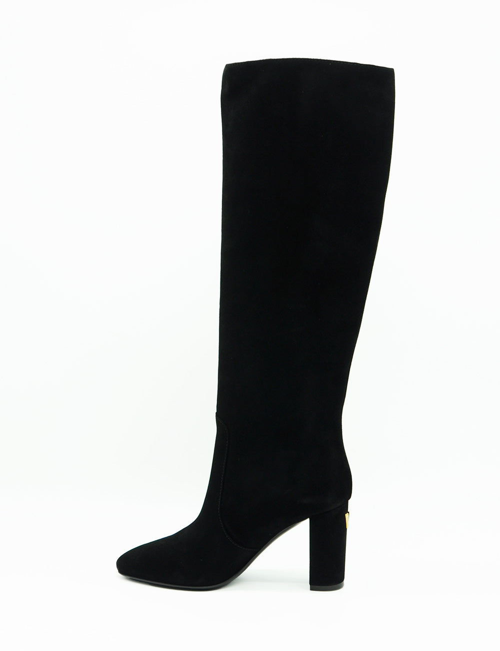 Via Roma 15 Stivale Suede Nero