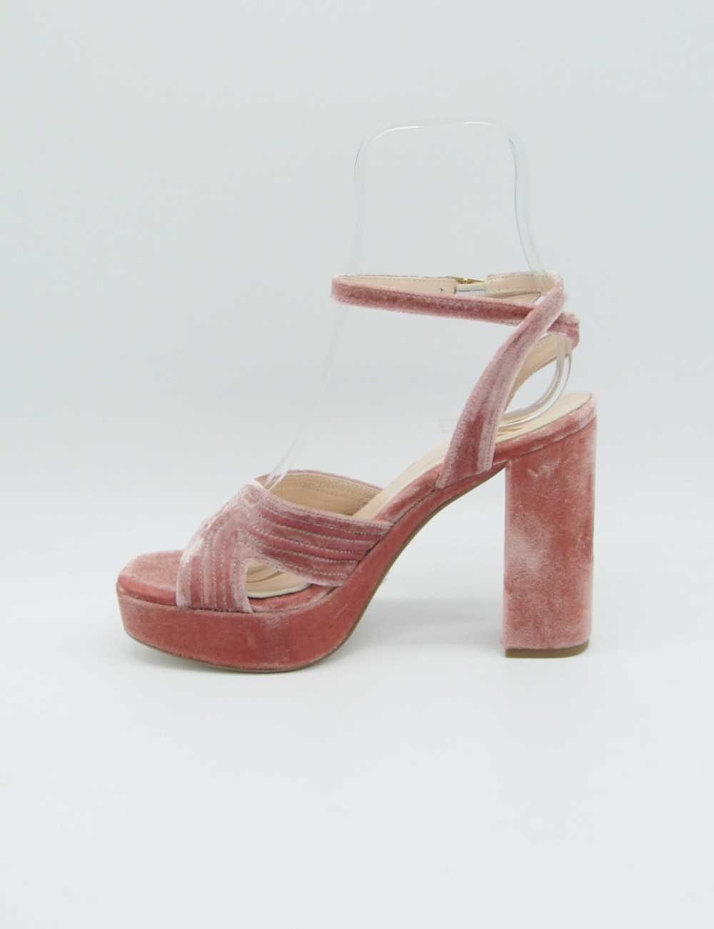 Marian Antique Pink Platform Sandal