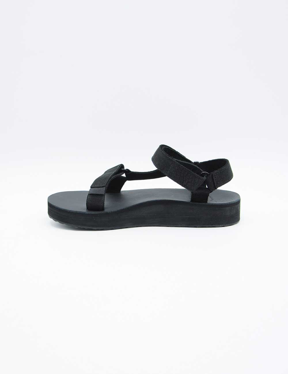 Sandale universelle en cuir Teva Midform noir
